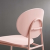 Palette Dining Side Chair Set of 2 in Pink