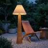 Palmia Solar Floor Lamp in Natural