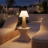 Palmia Solar Table Lamp in Natural