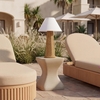 Palmia Solar Table Lamp in Natural