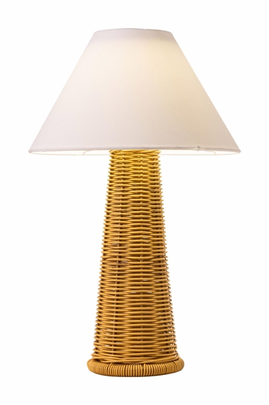 Palmia Solar Table Lamp in Natural