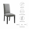 Parcel Dining Fabric Side Chair