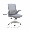 Pater Office Chair in Gray