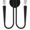 Penrose 2-Light Wall Sconce in Black