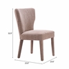 Peridot Dining Chair in Taupe