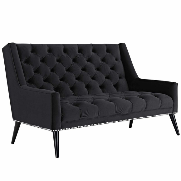 Peruse Velvet Loveseat