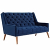 Peruse Velvet Loveseat