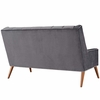 Peruse Velvet Loveseat
