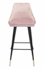 Piccolo Barstool in Pink
