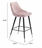 Piccolo Barstool in Pink