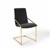 Pitch Performance Velvet Dining Armchair