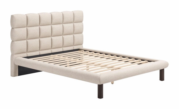 Placid Queen Bed in Beige