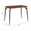 Plano Bar Table in Brown