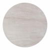 Plinn Dining Table in Light Beige & White