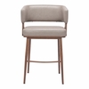 Poise Counter Stool in Brown & Walnut