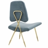 Ponder Upholstered Velvet Lounge Chair
