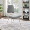 Ponder Upholstered Velvet Lounge Chair