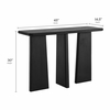 Porter 45" Wood Console Table in Black