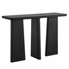 Porter 45" Wood Console Table in Black