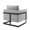 Posse Upholstered Fabric Accent Chair