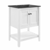 Prestige 24" Bathroom Vanity in White Black