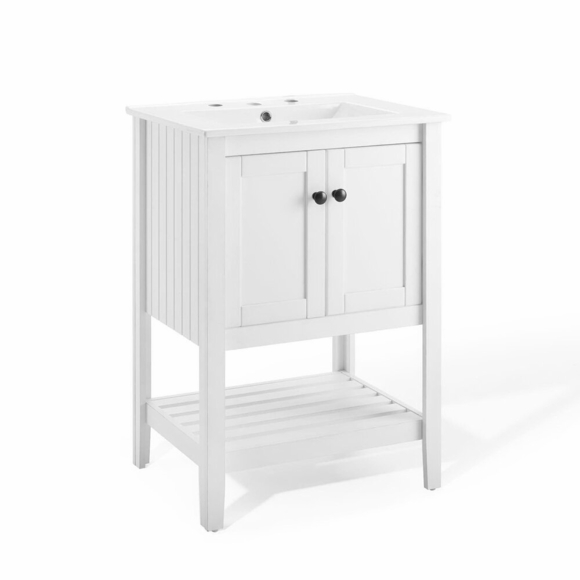 Prestige 24" Bathroom Vanity in White White
