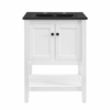 Prestige 24" Bathroom Vanity in White Black