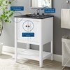 Prestige 24" Bathroom Vanity in White Black