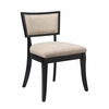 Pristine Upholstered Fabric Dining Chairs Set of 2