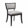 Pristine Upholstered Fabric Dining Chairs Set of 2