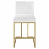 Privy Upholstered Fabric Counter Stool Set of 2