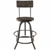 Procure Wood Bar Stool in Black