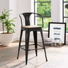 Promenade Bar Stool MID-2818 in Black