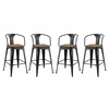 Promenade Bar Stool Set of 4 MID-3955