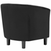 Prospect 2 Piece Velvet Armchair Set in Black
