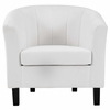 Prospect Channel Tufted Upholstered Velvet Armchair