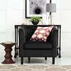 Prospect Velvet Armchair in Black