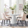 Provision 47" Round Dining Table in White