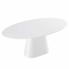 Provision 75" Oval Dining Table in White