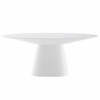 Provision 75" Oval Dining Table in White