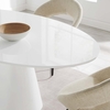 Provision 75" Oval Dining Table in White