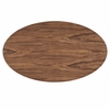 Provision 75" Oval Dining Table-MID-6066 in Walnut