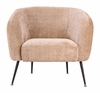 Racine Accent Chair in Linen Beige