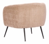 Racine Accent Chair in Linen Beige