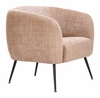 Racine Accent Chair in Linen Beige