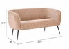 Racine Loveseat in Linen Beige
