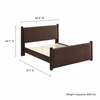 Rael Performance Velvet Full Platform Bed