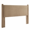 Rael Performance Velvet King Headboard