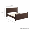 Rael Performance Velvet Queen Platform Bed
