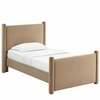 Rael Performance Velvet Twin Platform Bed